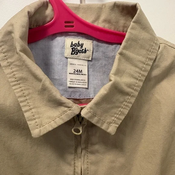 Stylish Tan Kids Spring Jacket - Picture 2 of 5